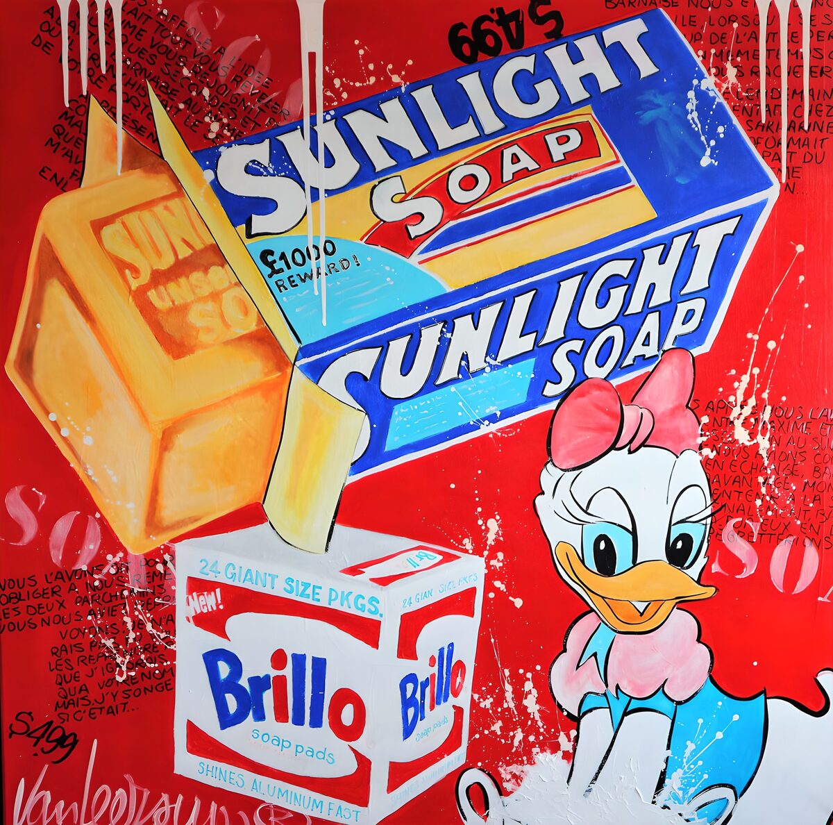 Daisy Duck, soap boxes and splashes